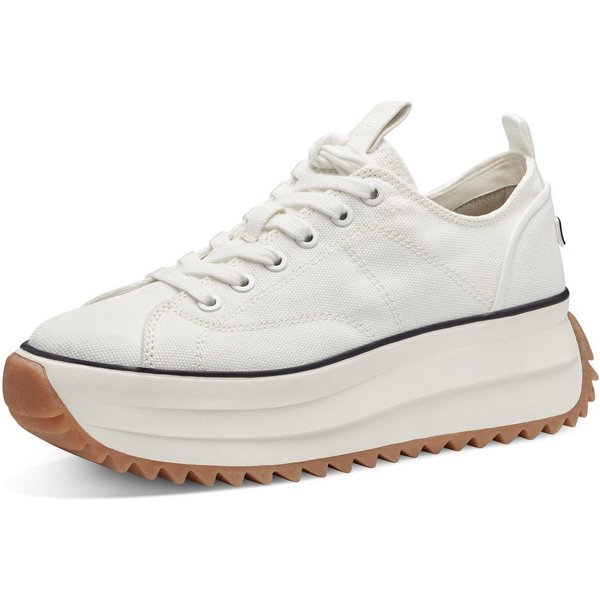 Tamaris Plateausneaker Freizeitschuh, Halbschuh, Schnürschuh in veganer Verarbeitung