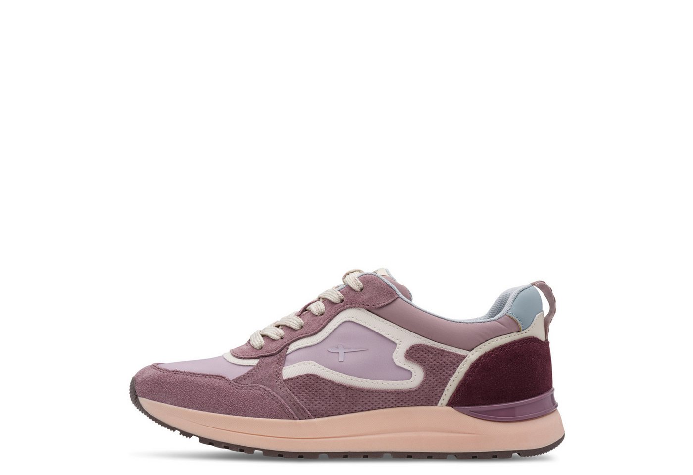 Tamaris Plateausneaker Freizeitschuh, Halbschuh, Schnürschuh mit Kontrastbesatz – Bild 5 von 5