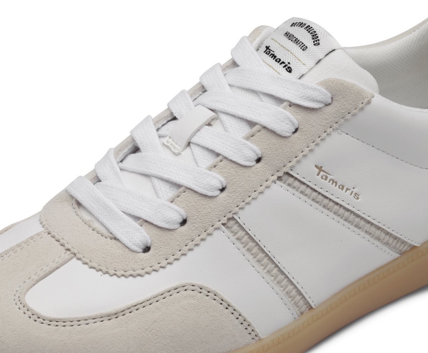 Tamaris Plateausneaker Freizeitschuh, Halbschuh, Schnürschuh mit gepolstertem Schaftrand – Bild 3 von 5