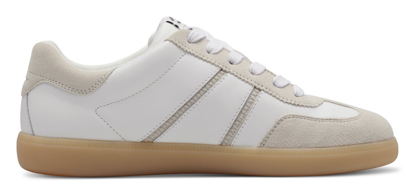 Tamaris Plateausneaker Freizeitschuh, Halbschuh, Schnürschuh mit gepolstertem Schaftrand – Bild 4 von 5