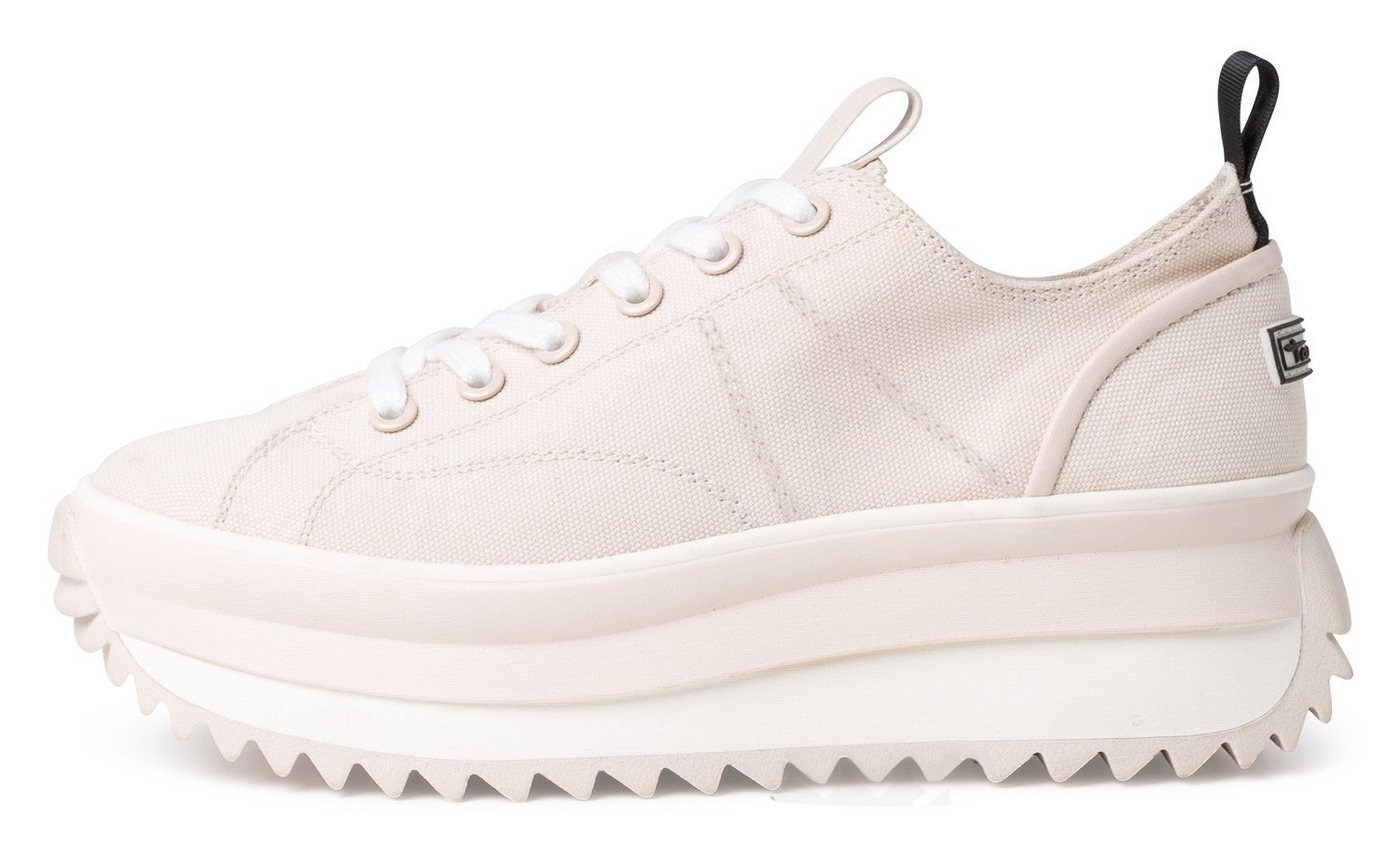 Tamaris Plateausneaker Freizeitschuh, Halbschuh, Schnürschuh in veganer Verarbeitung – Bild 4 von 5