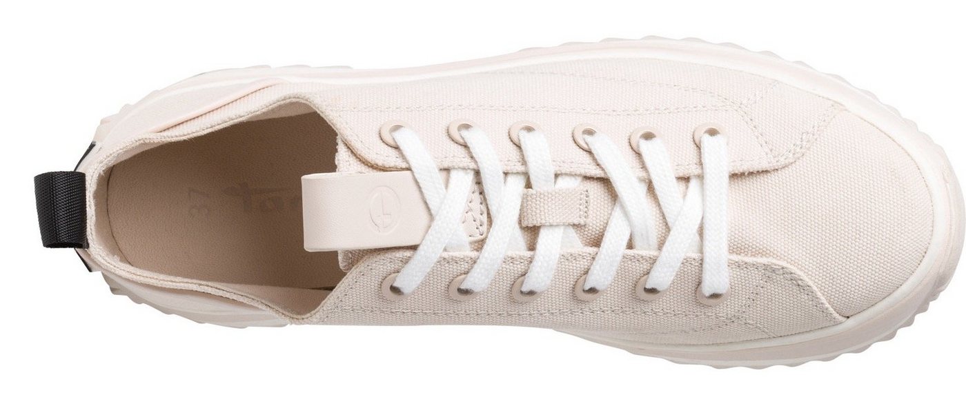 Tamaris Plateausneaker Freizeitschuh, Halbschuh, Schnürschuh in veganer Verarbeitung – Bild 5 von 5