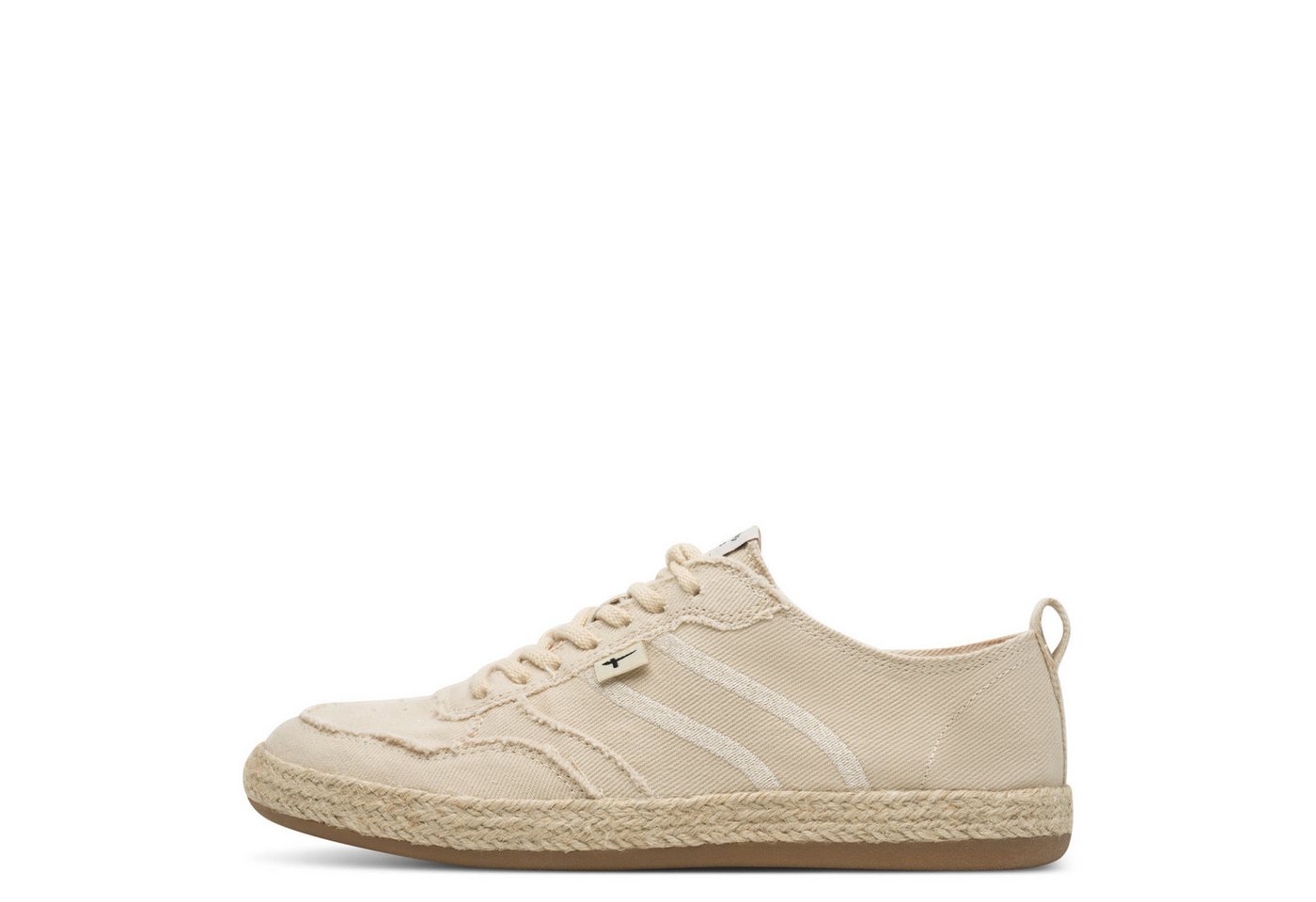 Tamaris Plateausneaker Freizeitschuh, Halbschuh, Schnürschuh mit Juterand – Bild 5 von 5