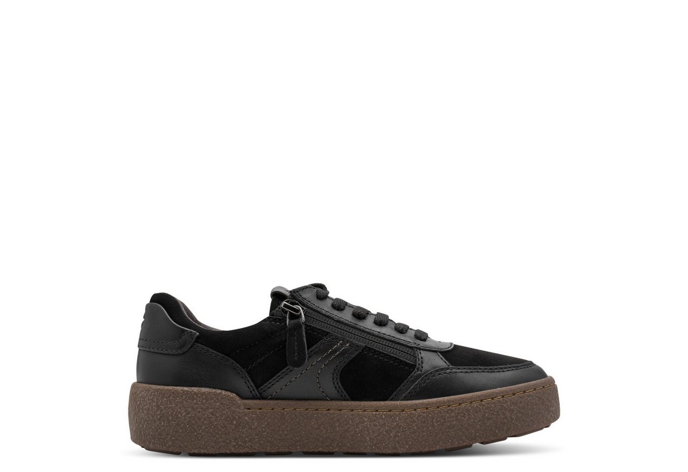Tamaris Plateausneaker Halbschuh, Schnürschuh, Freizeitschuh mit seitlichem Label – Bild 3 von 5