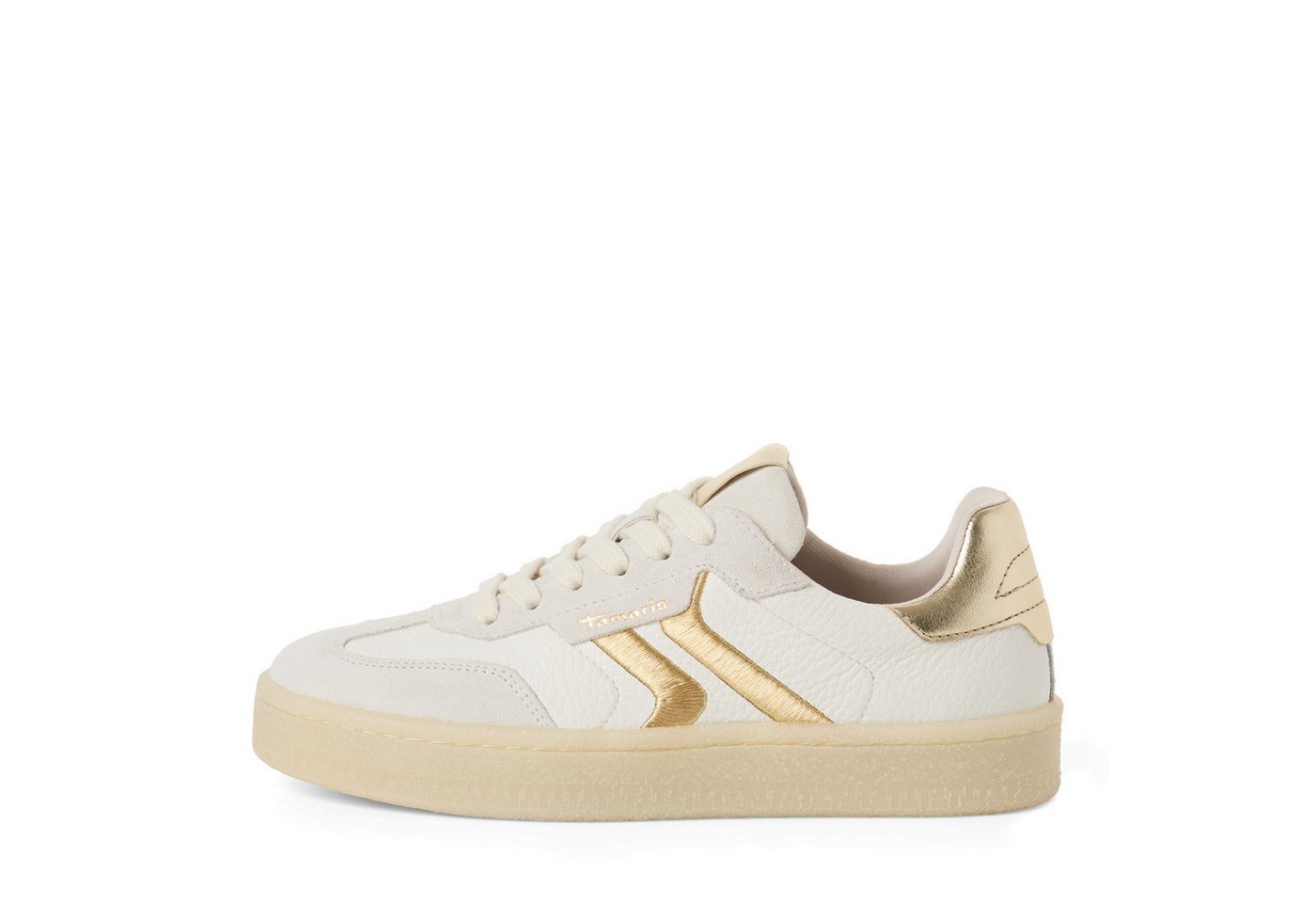 Tamaris Plateausneaker, Schnürschuh, Halbschuh, Freizeitschuh mit gepolstertem Schaftrand – Bild 4 von 5