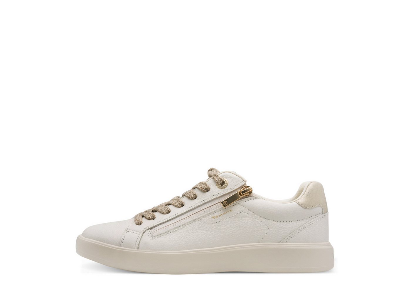 Tamaris Plateausneaker Schnürer, Halbschuh, Freizeitschuh mit Außenreißverschluss – Bild 5 von 5