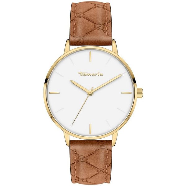 Tamaris Quarzuhr The Basic Must-Have Echtleder