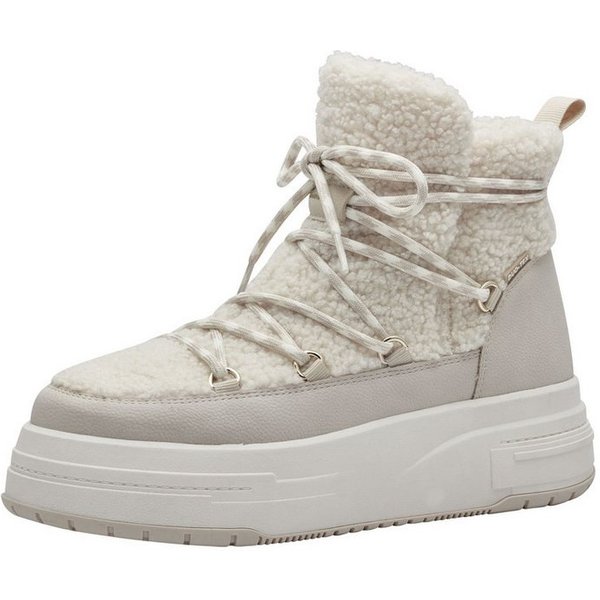 Tamaris Removable Sock, Duo-Tex Warm gefüttert kein Absatz Winterstiefelette Removable Sock
