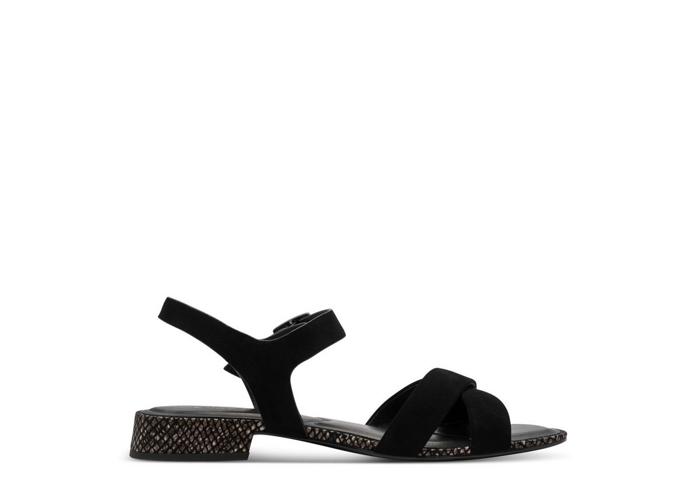 Tamaris Sandalette Blockabsatz, Sommerschuh, Riemchensandale mit Kreuzbandage – Bild 3 von 5