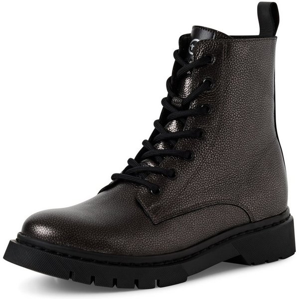 Tamaris Schnürboots, Herbstboots, Schnürstiefelette mit praktischer Anziehlasche