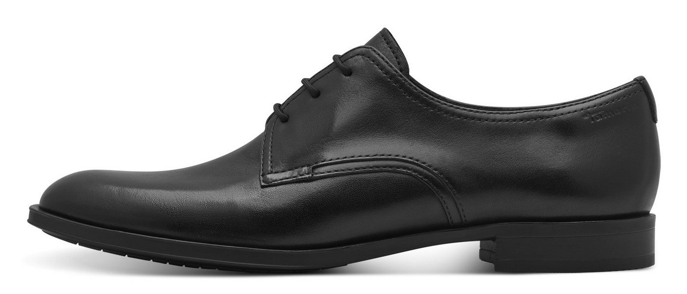 Tamaris Schnürschuh, Blockabsatz, Halbschuh, Businessschuh mit Ziernähten – Bild 5 von 5