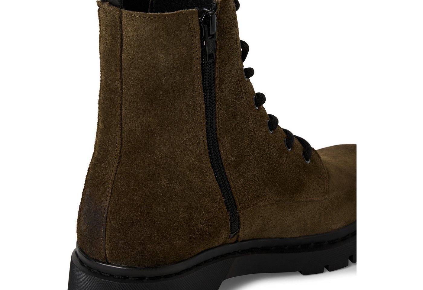 Tamaris Schnürstiefelette, Blockabsatz, Schnürboots, Herbstschuh mit Ziernähten – Bild 3 von 5