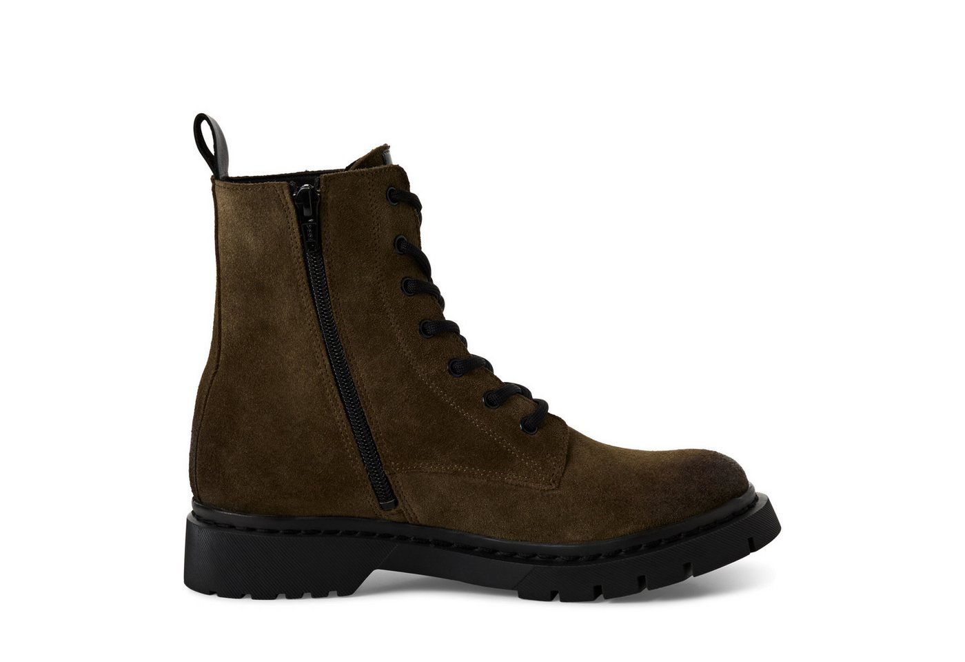 Tamaris Schnürstiefelette, Blockabsatz, Schnürboots, Herbstschuh mit Ziernähten – Bild 4 von 5