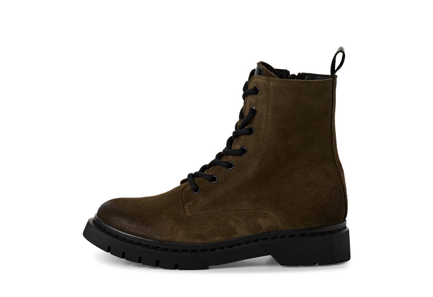 Tamaris Schnürstiefelette, Blockabsatz, Schnürboots, Herbstschuh mit Ziernähten – Bild 5 von 5