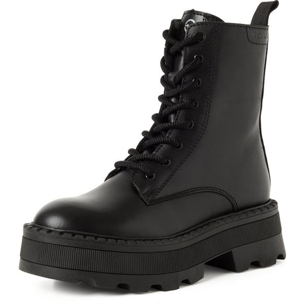 Tamaris Schnürstiefelette Blockabsatz, Plateau, Schnürboots mit Innenreißverschluss