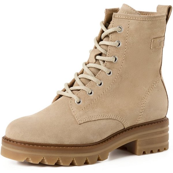Tamaris Schnürstiefelette Blockabsatz, Schnürboots mit zusätzlichem Innenreißverschluss