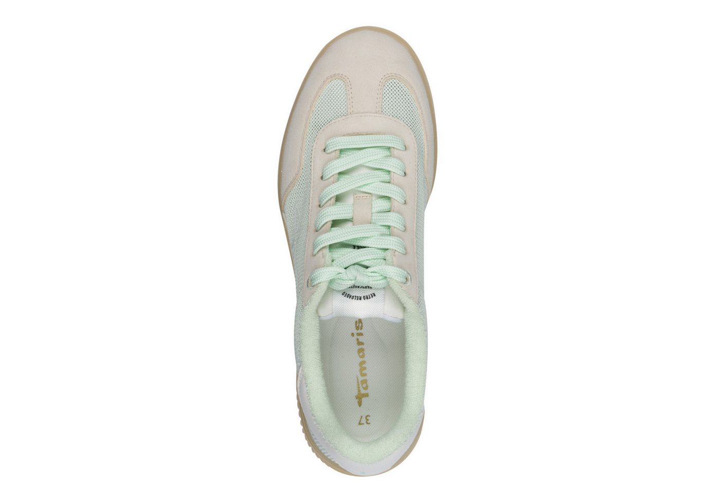 Tamaris Sneaker, Freizeitschuh, Halbschuh, Schnürschuh mit transparenter Laufsohle – Bild 5 von 5