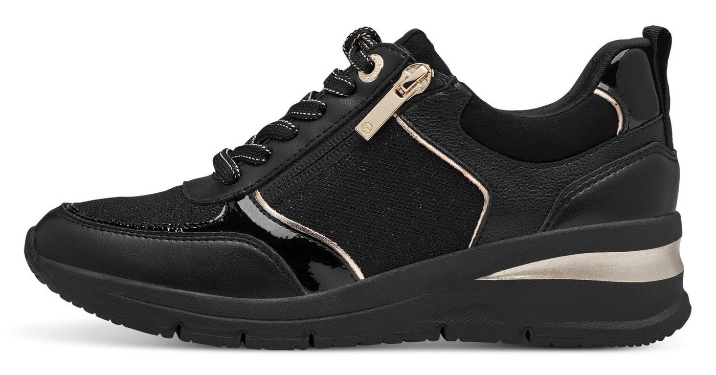 Tamaris Sneaker mit Reißverschluss, Freizeitschuh, Halbschuh, Schnürschuh – Bild 3 von 5