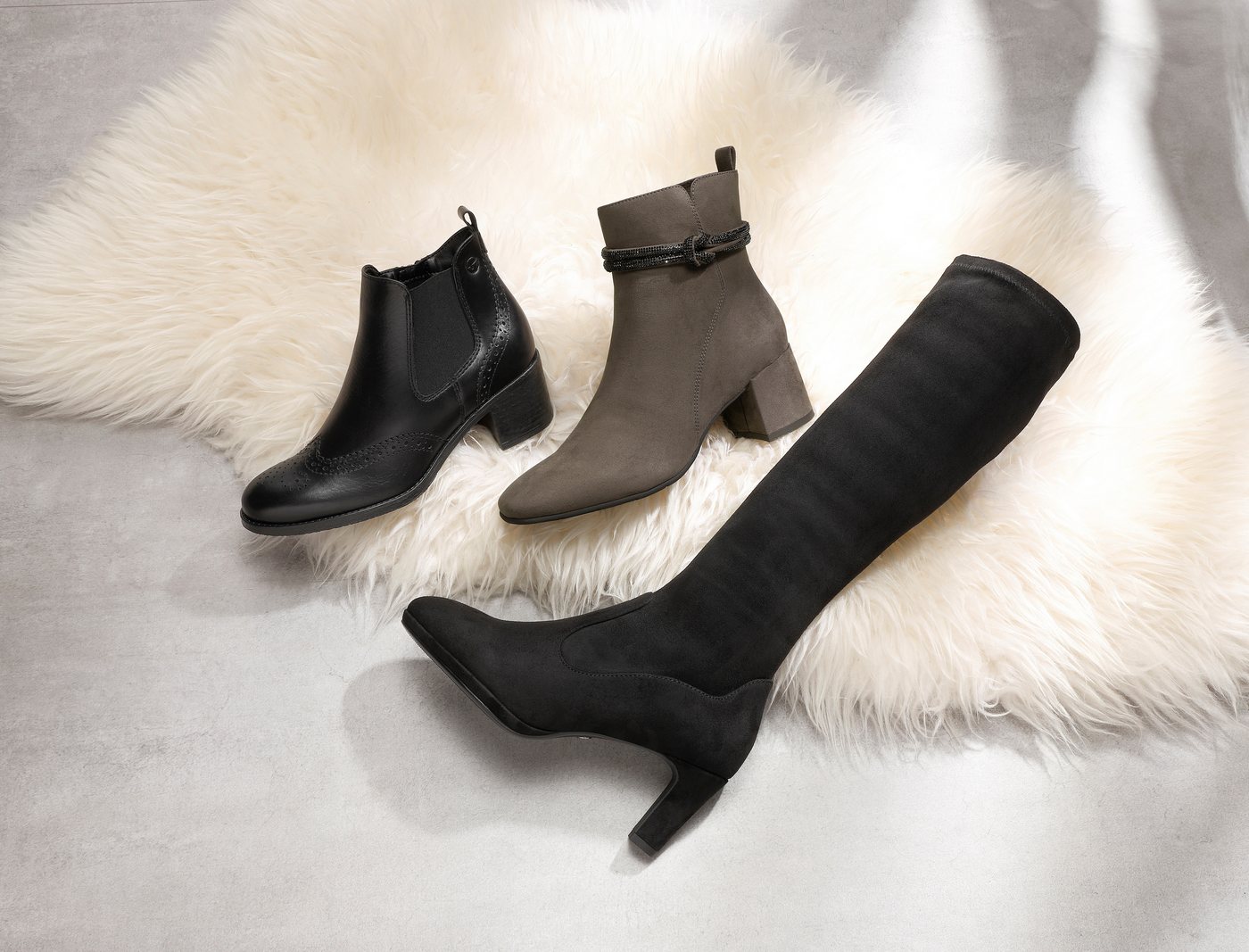 Tamaris Stiefel mit Stretchfunktion im Schaft, vegane Verarbeitung – Bild 3 von 5