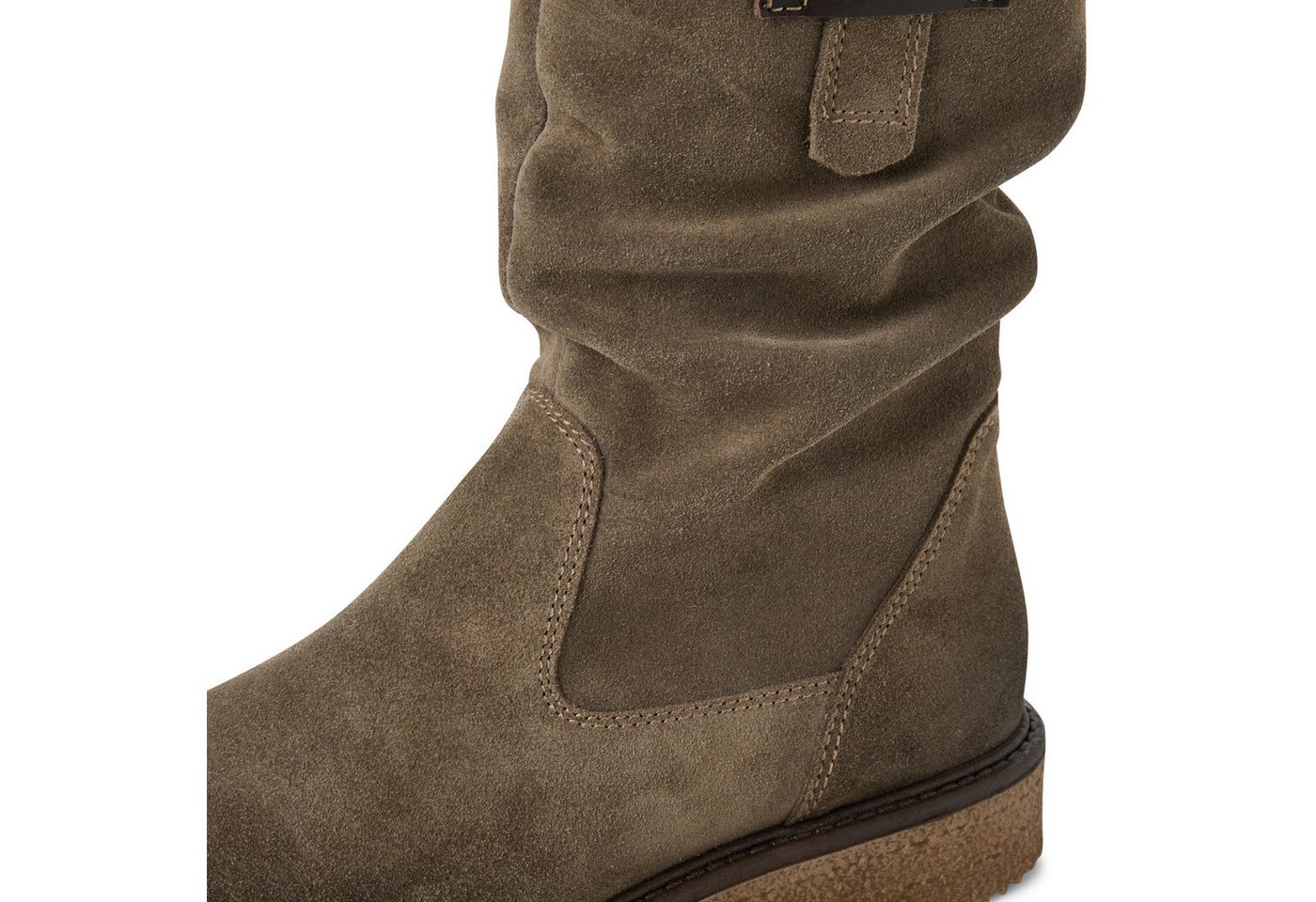 Tamaris Stiefelette, Blockabsatz, Kurzstiefel mit praktischem Innenreißverschluss – Bild 3 von 5