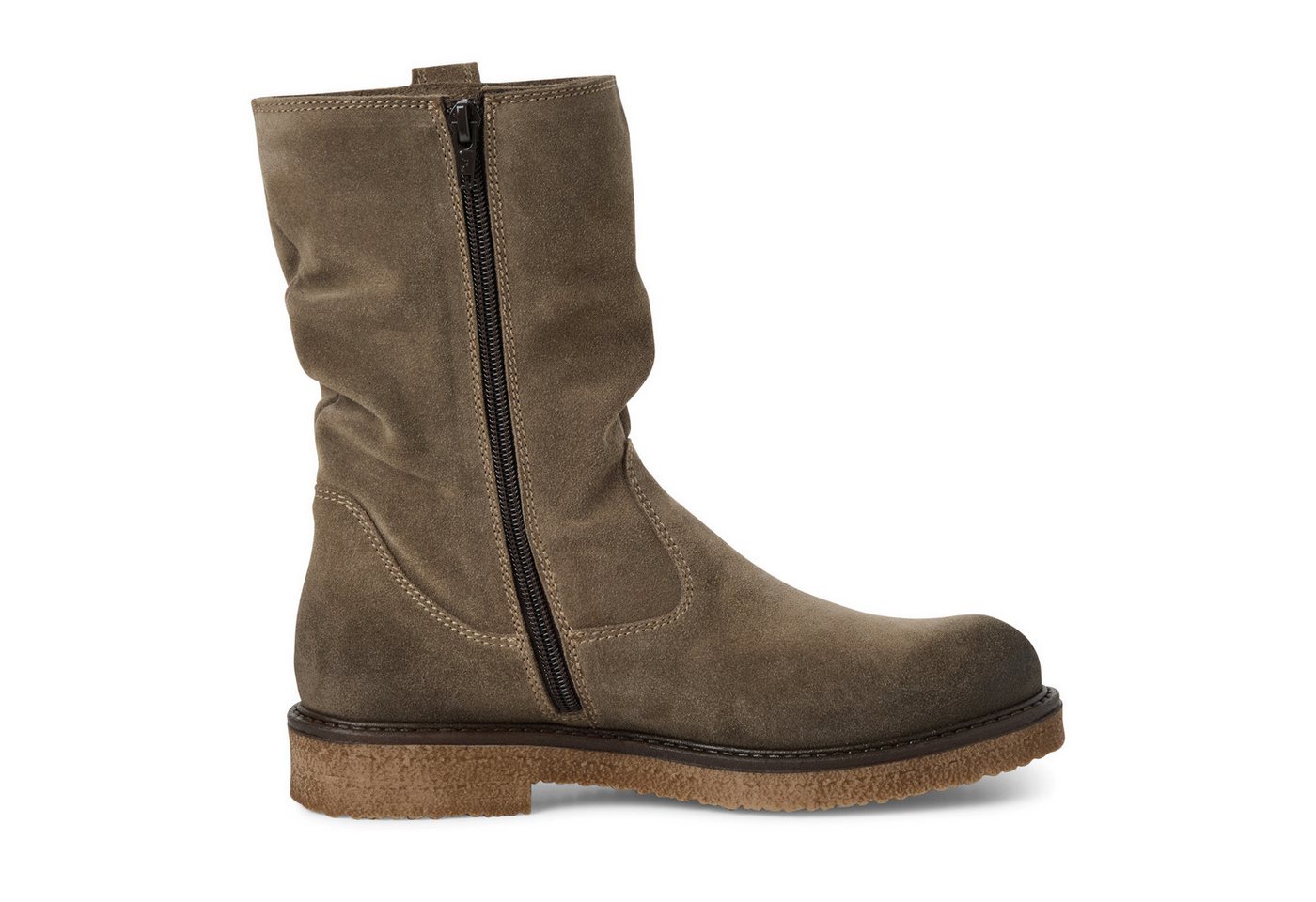 Tamaris Stiefelette, Blockabsatz, Kurzstiefel mit praktischem Innenreißverschluss – Bild 4 von 5