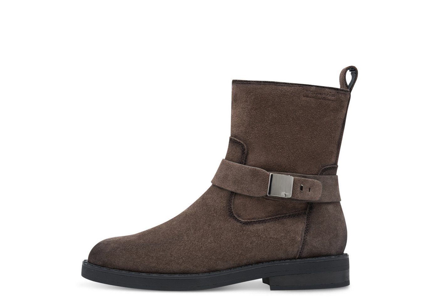 Tamaris Stiefelette Blockabsatz, Boots mit Zierschnalle und Ziernähten – Bild 5 von 5