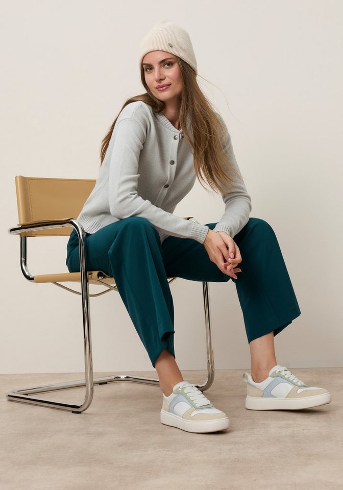 Tamaris Strickjacke in lässiger Blouson-Form mit Bündchen aus weicher Viskosemischung – Bild 5 von 5