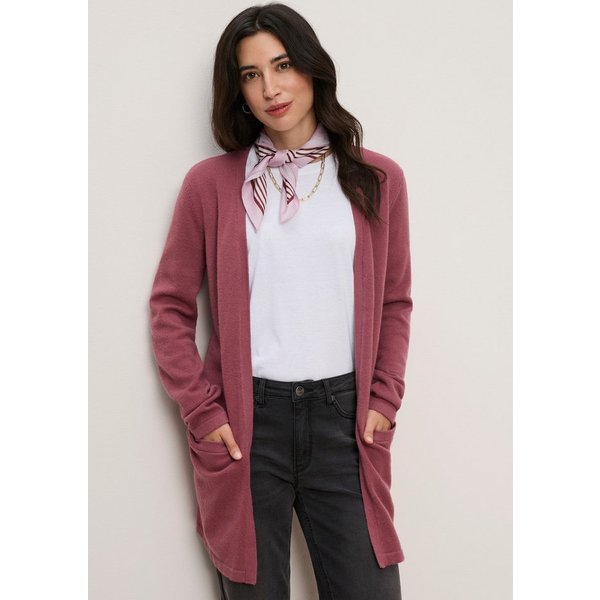 Tamaris Strickjacke mit Taschen, aus weicher Viskosemischung perfekt für laue Sommerabende