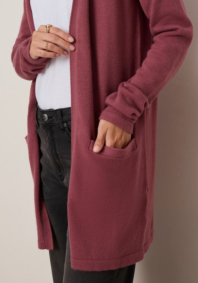 Tamaris Strickjacke mit Taschen, aus weicher Viskosemischung perfekt für laue Sommerabende – Bild 3 von 5