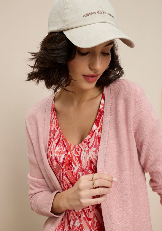 Tamaris Strickjacke mit Taschen, aus weicher Viskosemischung perfekt für laue Sommerabende – Bild 4 von 5
