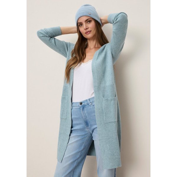 Tamaris Strickjacke mit Taschen, lässig geschnitten aus weicher Viskosemischung