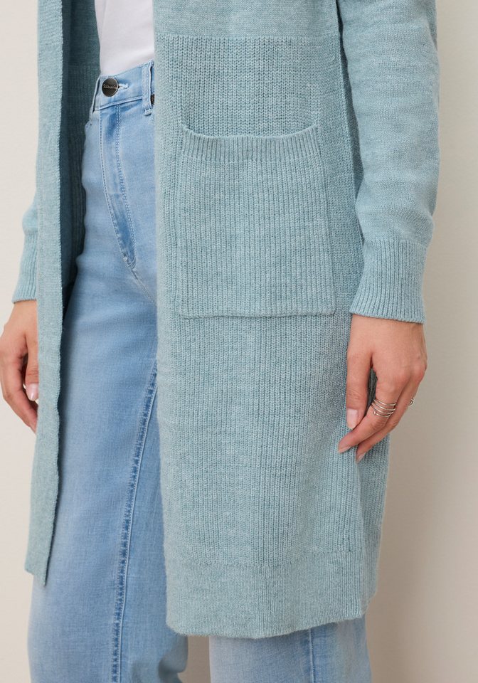 Tamaris Strickjacke mit Taschen, lässig geschnitten aus weicher Viskosemischung – Bild 3 von 5