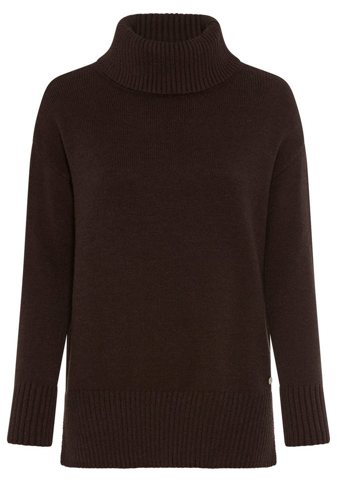 Tamaris Strickpullover aus weicher Viskosemischung in lässiger Form mit seitlichen Schlitzen – Bild 5 von 5