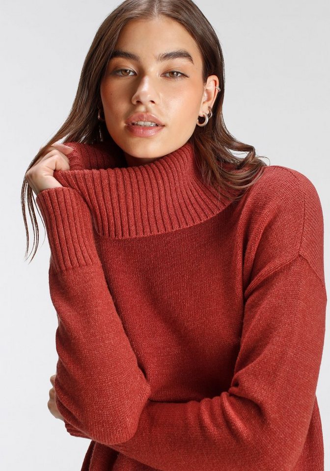 Tamaris Strickpullover aus weicher Viskosemischung in lässiger Form mit seitlichen Schlitzen – Bild 5 von 5