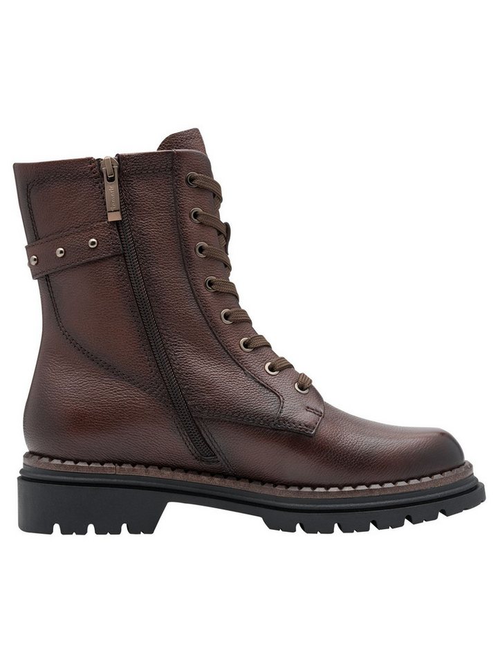Tamaris TOUCH-IT, Removable Sock aus Leder kein Absatz Schnürstiefelette TOUCH-IT – Bild 3 von 5