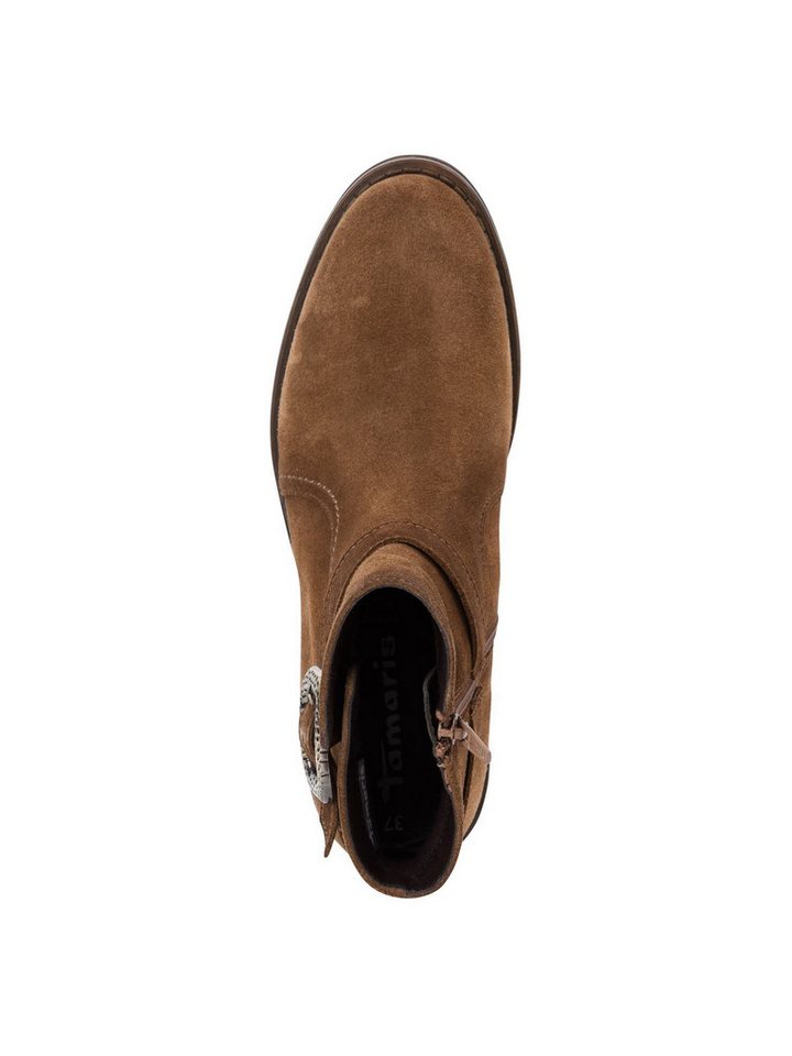 Tamaris TOUCH-IT aus Leder Blockabsatz 1-25304-45 Stiefelette TOUCH-IT – Bild 2 von 5