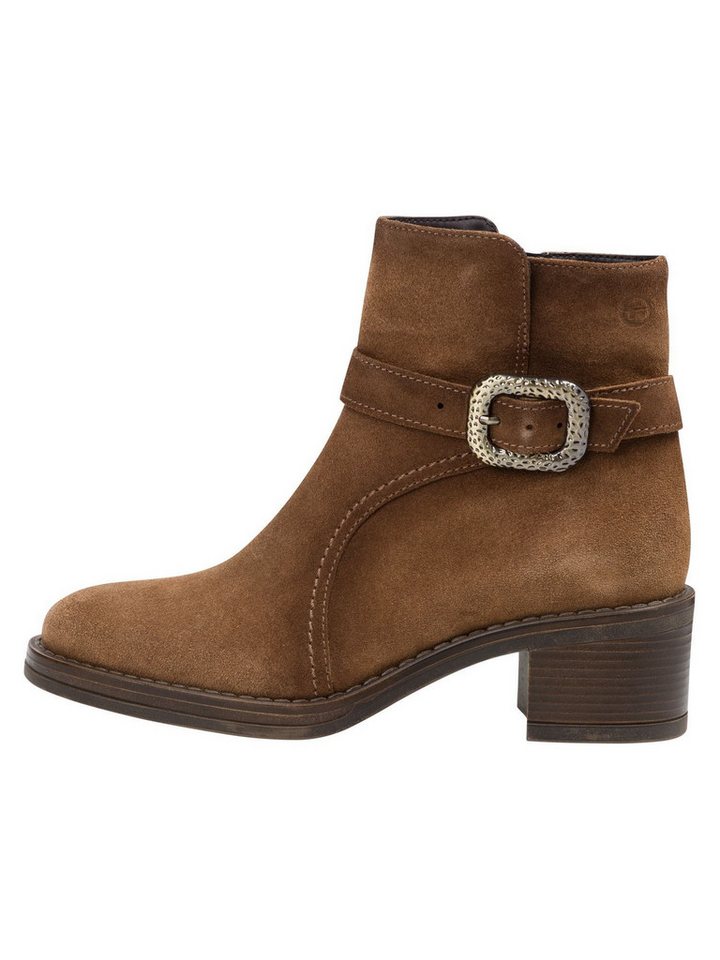 Tamaris TOUCH-IT aus Leder Blockabsatz 1-25304-45 Stiefelette TOUCH-IT – Bild 4 von 5