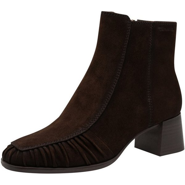 Tamaris TOUCH-IT aus Leder kein Absatz 1-25029-47 Stiefelette TOUCH-IT