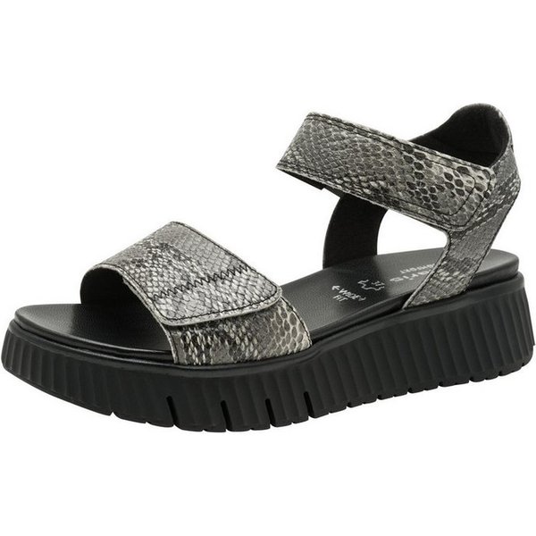 Tamaris WIDE FIT MultiAdjustable, comfortFit aus Leder Sandale comfortFit