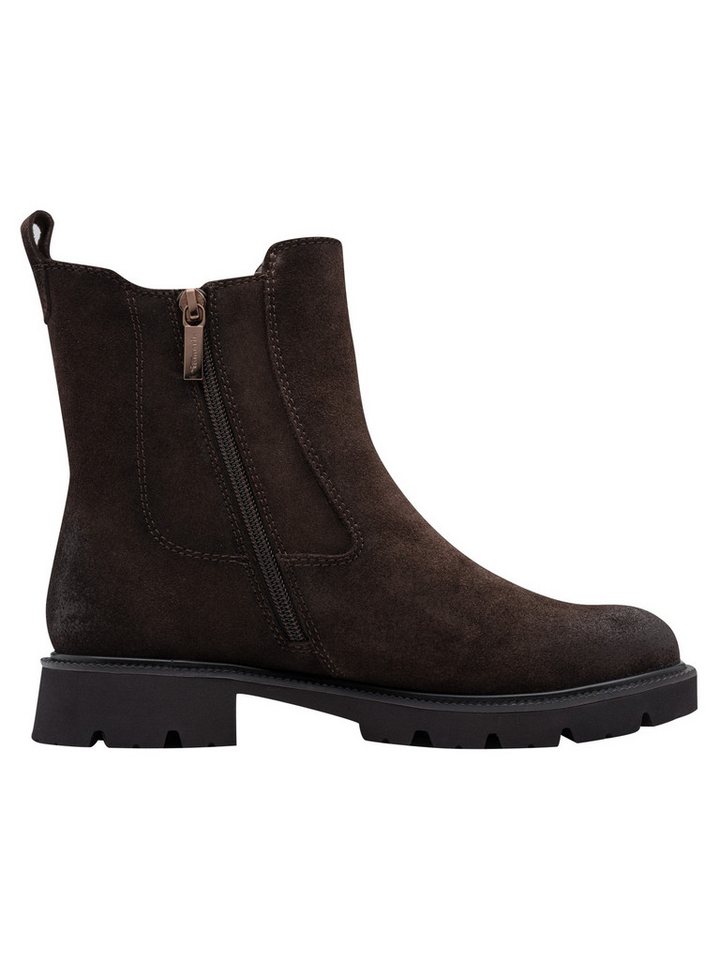 Tamaris WIDE FIT Removable Sock, comfortFit aus Leder Chelseaboots Removable Sock – Bild 3 von 5