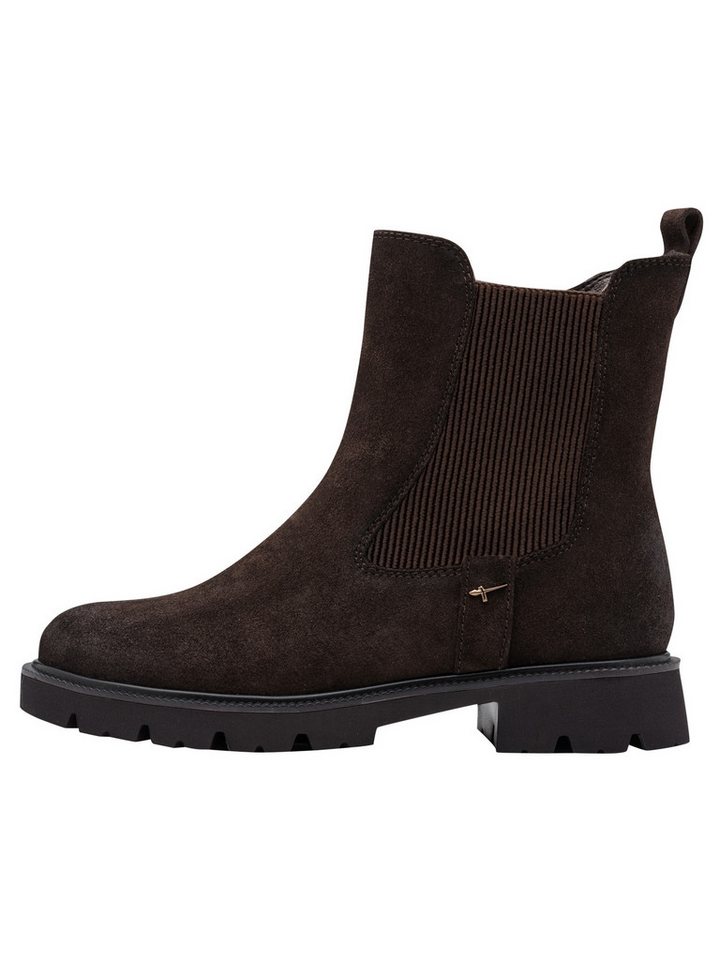 Tamaris WIDE FIT Removable Sock, comfortFit aus Leder Chelseaboots Removable Sock – Bild 4 von 5