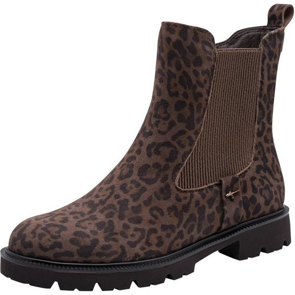 Tamaris WIDE FIT Removable Sock, comfortFit aus Leder Chelseaboots Removable Sock