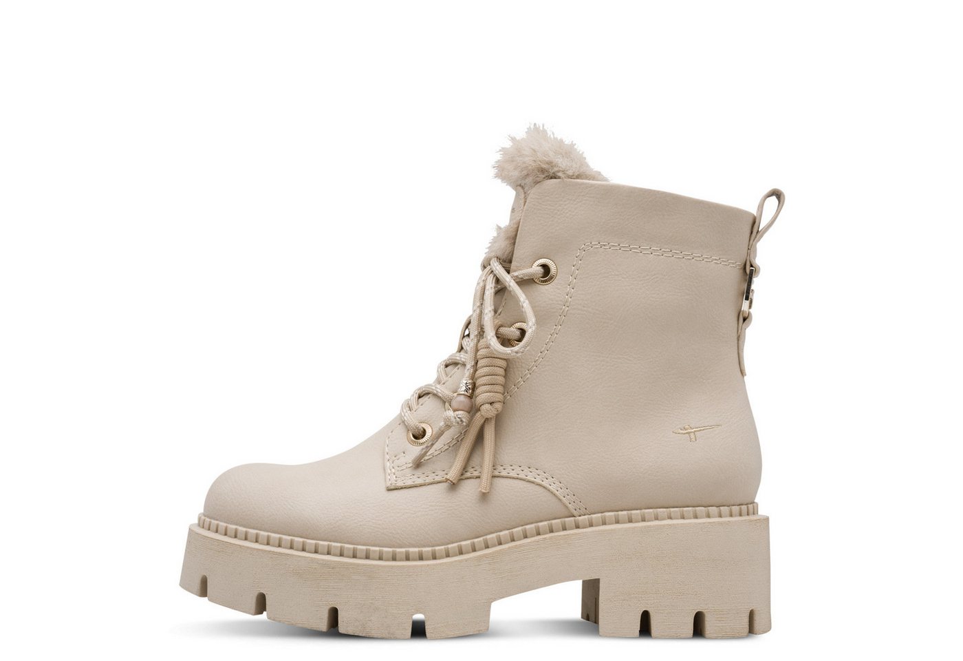 Tamaris Winterboots Blockabsatz, Schnürboots in veganer Verarbeitung – Bild 5 von 5