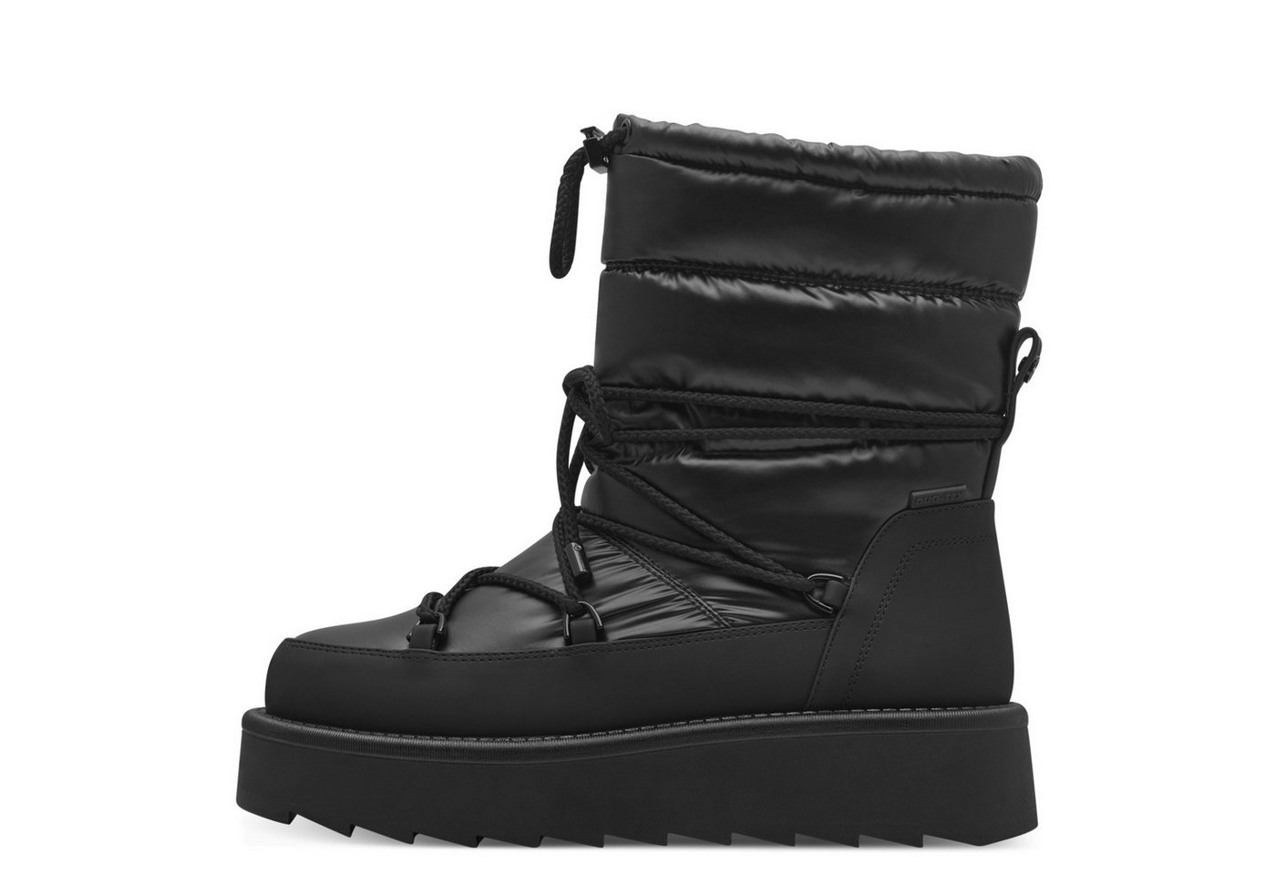 Tamaris Winterboots Plateau, Winterstiefelette mit aufgesetzter Schnürung und Ösen – Bild 5 von 5
