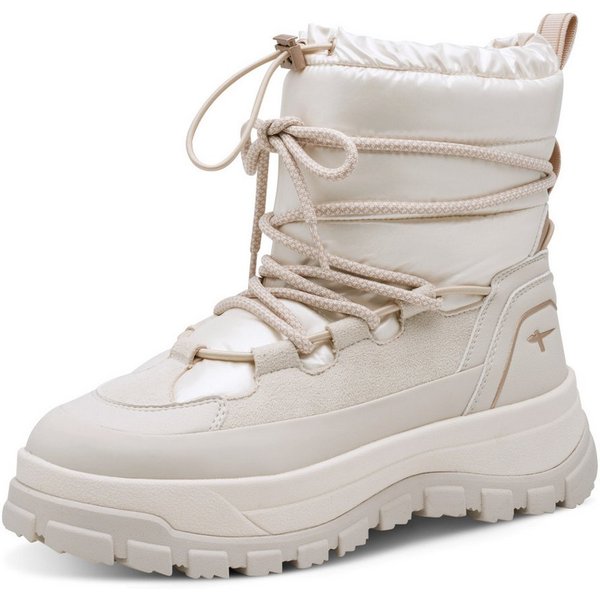 Tamaris Winterstiefelette Winterboots, Snowboots mit aufgesetzter Schnürung