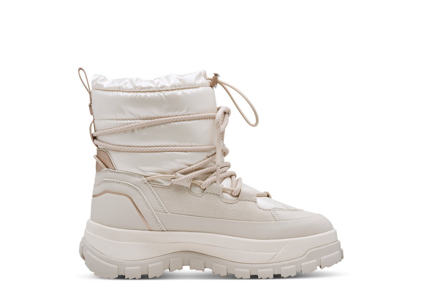 Tamaris Winterstiefelette Winterboots, Snowboots mit aufgesetzter Schnürung – Bild 4 von 5