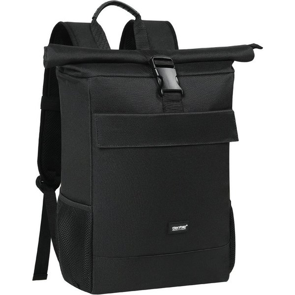 TAN.TOMI Freizeitrucksack Rucksack Rolltop Backpack Wasserdicht Laptop Arbeitsrucksack, Für Schule Fahrradfahren Freizeit Reise