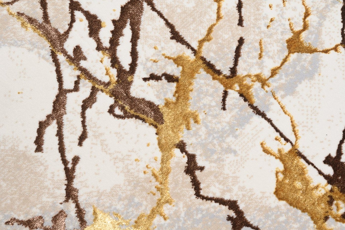 Tapiso Designteppich GOLDEN, rechteckig, Höhe: 8 mm, Wohnzimmer, Schlafzimmer, modern Design – Bild 3 von 5