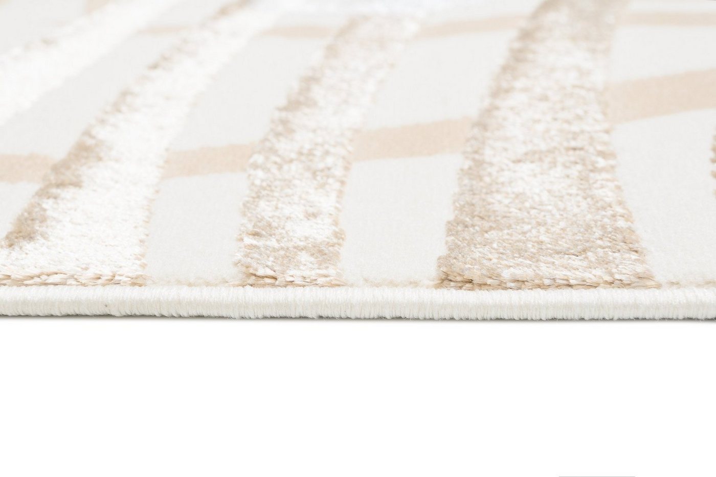 Tapiso Designteppich GOLDEN, rechteckig, Höhe: 8 mm, Wohnzimmer, Schlafzimmer, modern Design – Bild 5 von 5