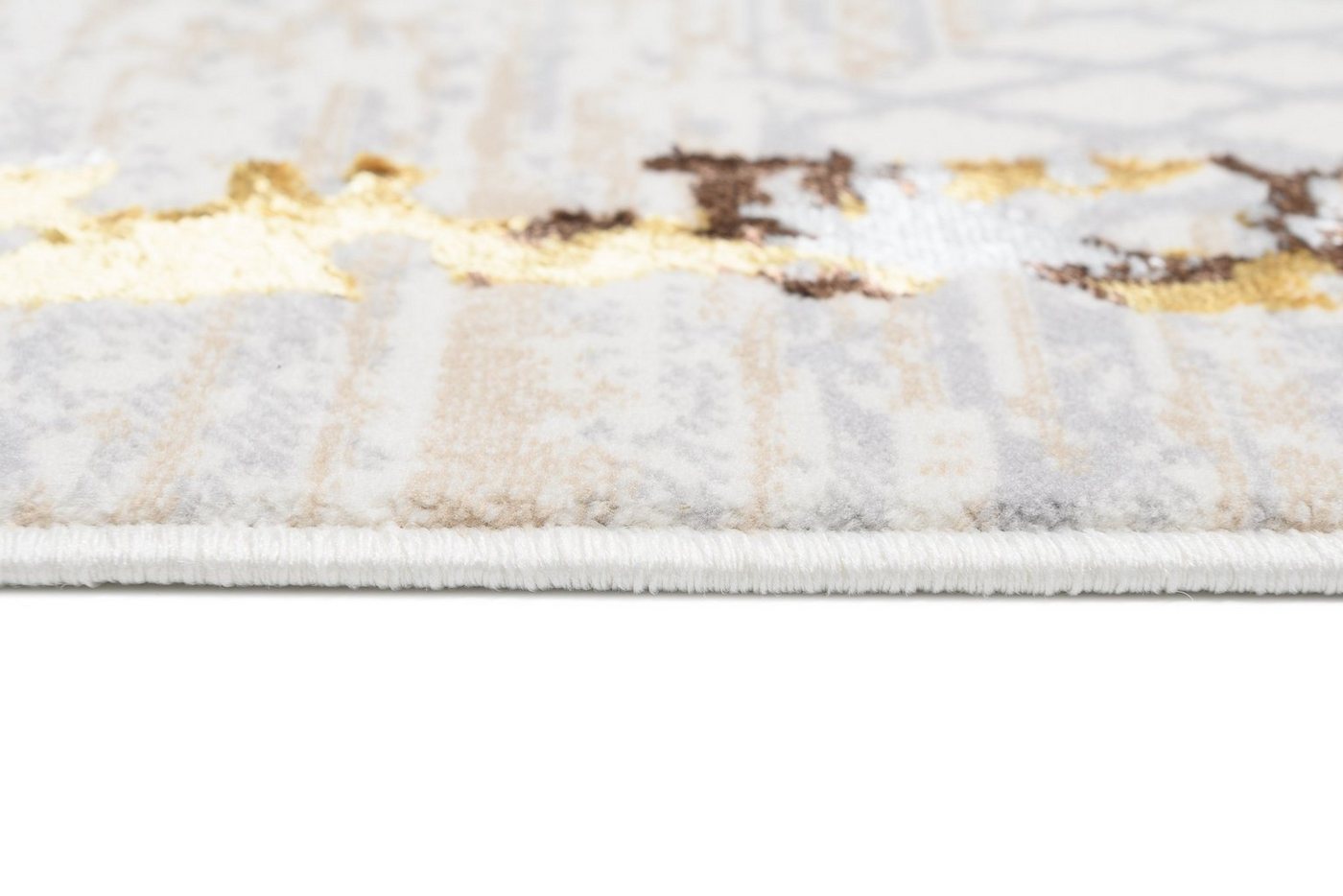 Tapiso Designteppich GOLDEN, rechteckig, Höhe: 8 mm, Wohnzimmer, Schlafzimmer, modern Design – Bild 5 von 5